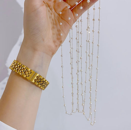 "Starry Sky" Pearl Necklace(满天星珍珠项链)