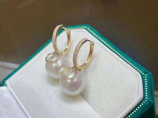 Chanel-style earrings(香家CD小香风耳饰)