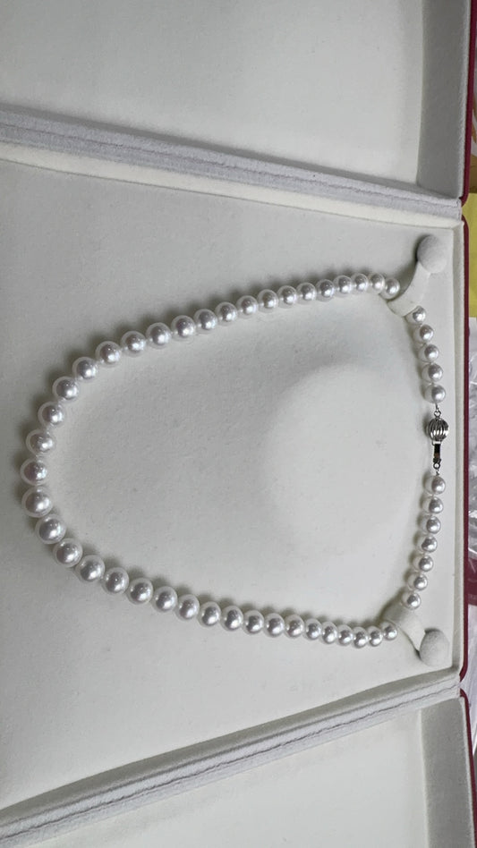 7.5–8mm Freshwater Pearl Necklace（7.5-8mm淡水珍珠项链）