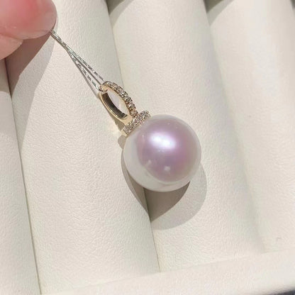 Freshwater Pearl "Edison" Pacifier-Style Pendant（淡水爱迪生奶嘴款吊坠）