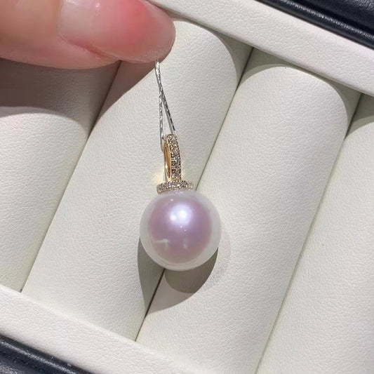 Freshwater Pearl "Edison" Pacifier-Style Pendant（淡水爱迪生奶嘴款吊坠）