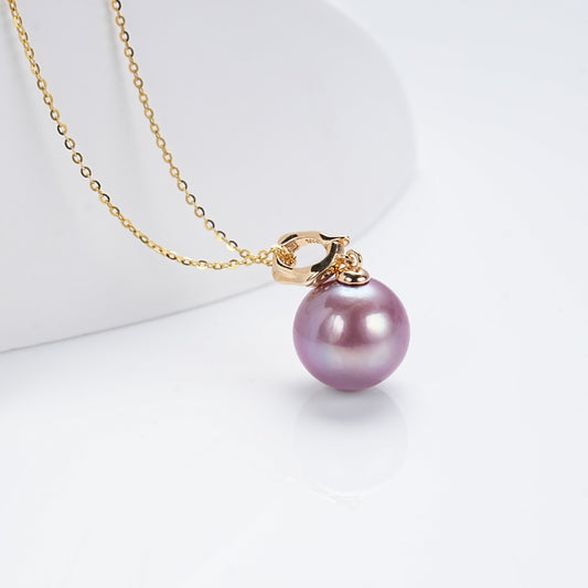 (S925 Silver Purple Bead Pendan)   S925银紫珠吊坠