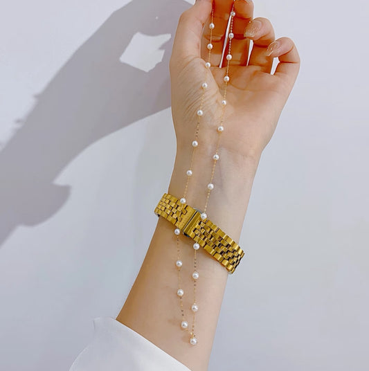 "Starry Sky" Pearl Necklace（满天星珍珠项链）
