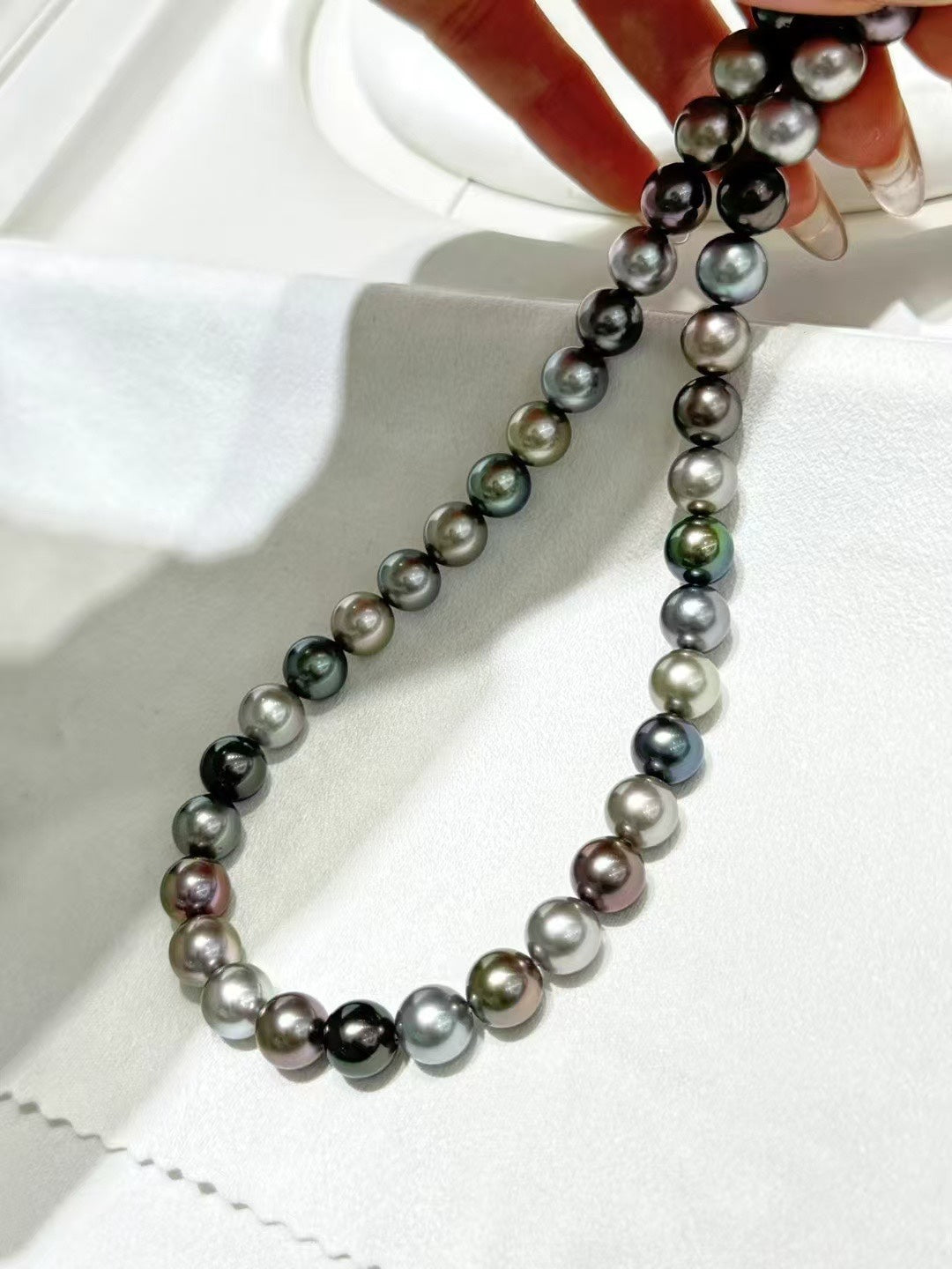 8–9mm Morandi-style Tahitian pearl necklace（8-9mm莫兰迪大溪地项链）