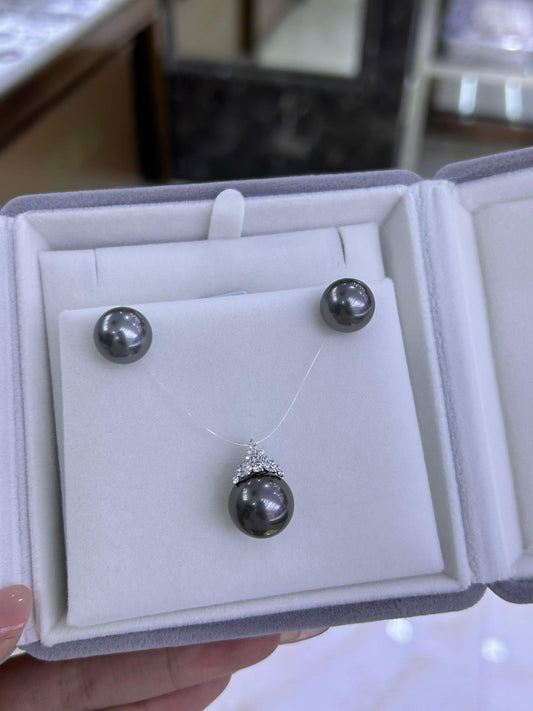 Tahitian Saltwater Pearl Set（海水大溪地套装）